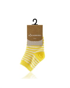 Детские носки Kids KS 0020 желтые полосы р 14 Socksberry