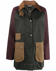 Куртка на молнии со вставками Barbour