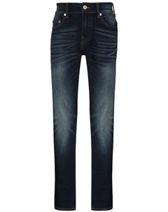 Джинсы скинни Rocco с эффектом потертости True religion