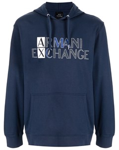 Худи с логотипом Armani exchange