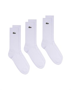 Комплект из трех пар носков с логотипом Lacoste