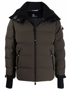 Пуховик с нашивкой логотипом Moncler grenoble