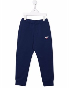 Брюки с логотипом Emporio armani kids