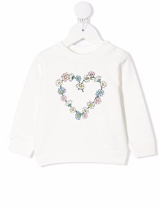 Толстовка с цветочным принтом Stella mccartney kids