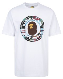 Футболка Patchwork Busy Works A bathing ape®