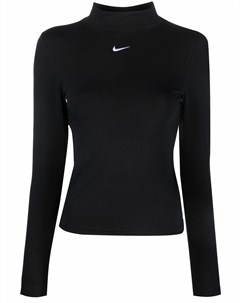 Топ с длинными рукавами и воротником стойкой Nike