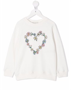 Толстовка с цветочным принтом Stella mccartney kids