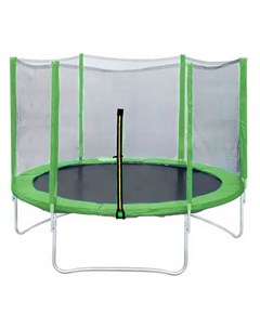 Батут Trampoline Fitness 16 ft наружная сетка св зеленый диаметр 488 см Dfc