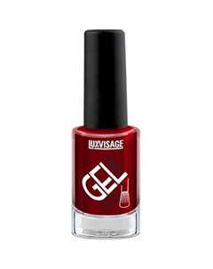 Лак для ногтей Gel finish тон 8 бордовый 9 г ТМ Luxvisage