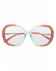 Солнцезащитные очки в массивной оправе Chloé eyewear