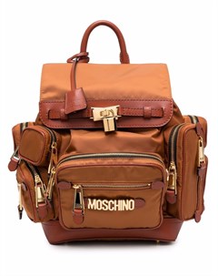 Рюкзак с логотипом Moschino