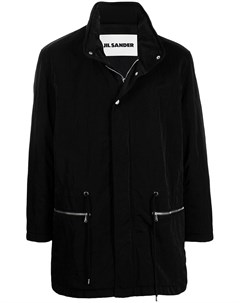 Куртка с капюшоном и кулиской Jil sander