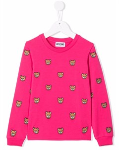 Толстовка с принтом Teddy Bear Moschino kids