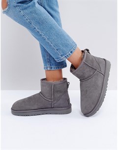 Серые ботинки Classic Mini II Ugg