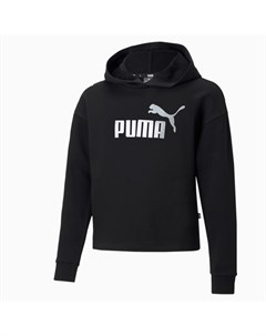 Детская толстовка Essentials Logo Cropped Youth Hoodie Puma