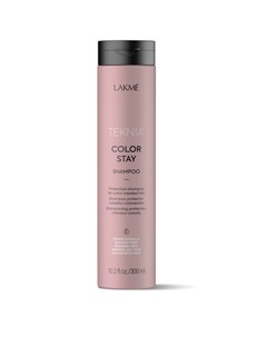Бессульфатный шампунь для защиты цвета окрашенных волос Color stay shampoo 300 мл Teknia Lakme