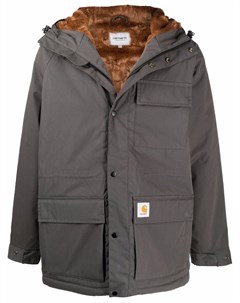 Парка с нашивкой логотипом Carhartt wip