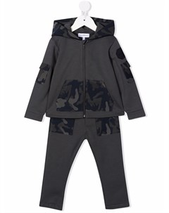 Спортивный костюм с камуфляжным принтом Emporio armani kids