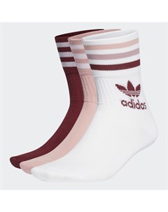 Три пары носков Crew Mid Cut Originals Adidas