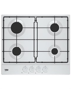 Варочная панель газовая HIAG 64223 W белый Beko