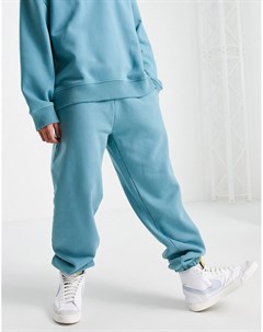 Oversized джоггеры синего цвета от комплекта Topman