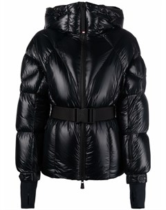 Пуховик с поясом Moncler grenoble