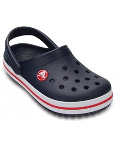 Сабо детские Crocband clog Kids Navy Red Crocs