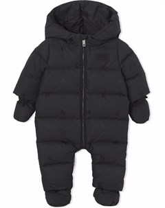 Дутый комбинезон Thomas Bear с монограммой Burberry kids