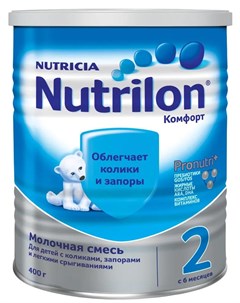 Нутрилон Молочная смесь Комфорт 2 400г Nutrilon
