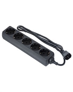 Сетевой фильтр 5 Sockets 0 5m SPU 5 0 5B Black 221200 Exegate