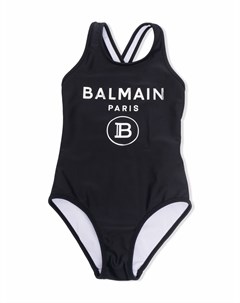 Купальник с логотипом Balmain kids