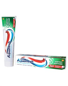 Аквафреш Тройная защита Мягко мятная зубная паста 100мл Smithklinebeecham consumer healthcare