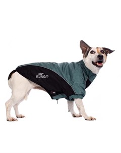 Куртка на молнии для собак крупных пород 51x72x47см 4XL зеленый унисекс Rungo