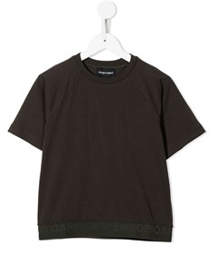 Футболка с логотипом Emporio armani kids