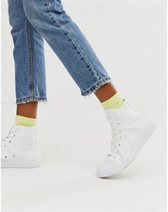 Высокие белые кеды Chuck Taylor Converse