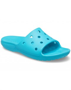 Шлепанцы детские Kids Classic Slide Digital Aqua Crocs