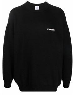 Толстовка с логотипом Vetements