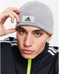 Серая шапка бини adidas Amplifier Adidas performance