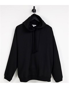 Черный худи в стиле oversized Topshop tall