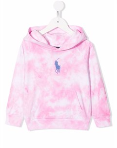 Худи с принтом тай дай Ralph lauren kids