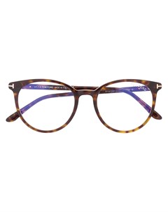 Очки в круглой оправе Tom ford eyewear