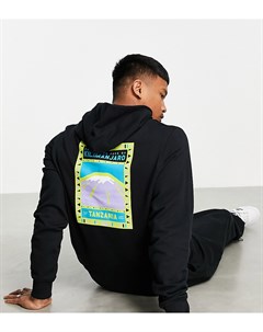 Черный худи с графическим принтом эксклюзивно для ASOS The north face