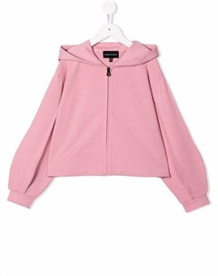 Спортивный топ с капюшоном Emporio armani kids