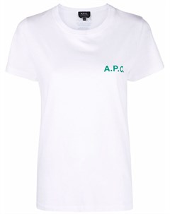 Футболка с логотипом A.p.c.