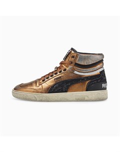 Кеды Ralph Sampson x Replay Mid Metallic Gold Trainers Puma