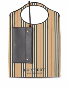 Сумка тоут Pocket в полоску Icon Stripe Burberry