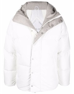 Пуховик с нашивкой логотипом Canada goose