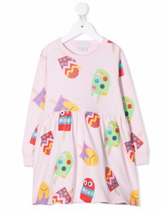 Платье толстовка с принтом Stella mccartney kids