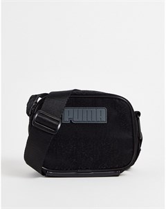 Черная маленькая сумка через плечо Puma