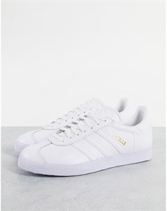 Белые кроссовки Gazelle Adidas originals